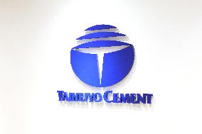 Taiheiyo Cement signboard and logo